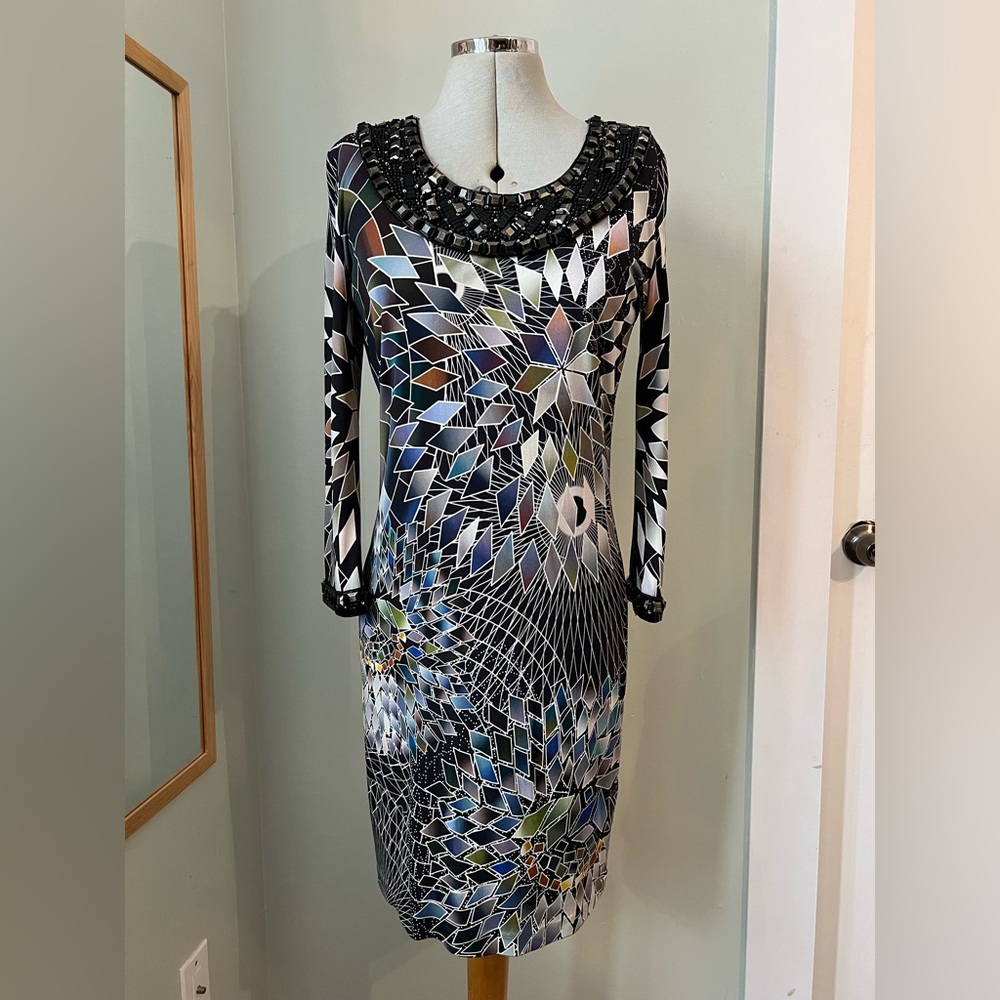 Matthew Williamson Silk Embellished dress - FW 2009 Ready-to-wear Sz.4